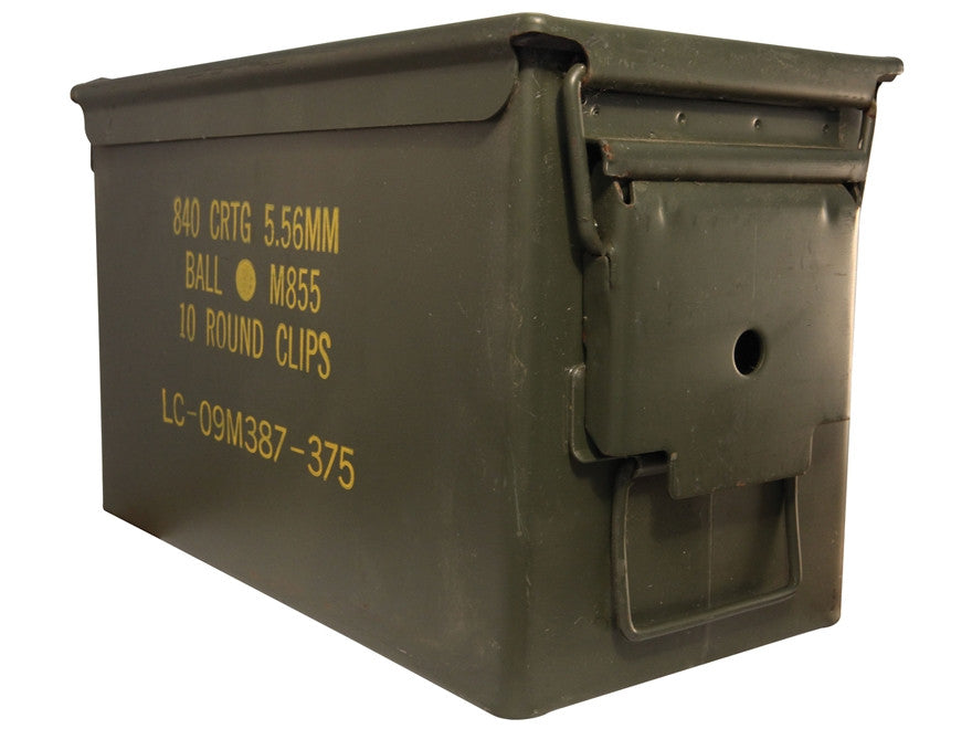 7.62 mm. Ammo Can (Used) - Surplus – CC Military Surplus, Inc.