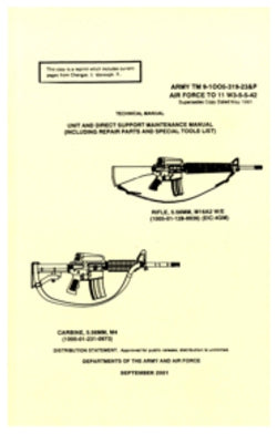 M16A2 Rifle & M4 Carbine (2001)