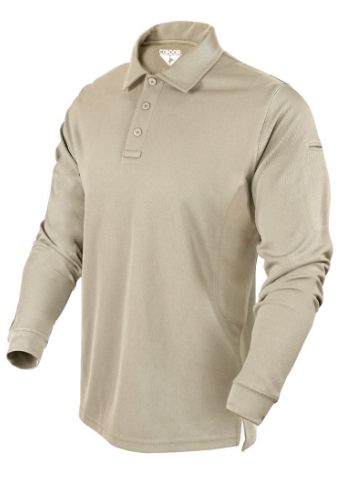 Condor Performance Tactical Long Sleeve Polo (101120)