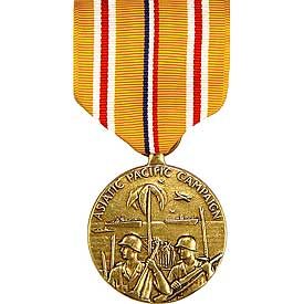 MEDAL-ASIATIC PACIFIC CAMPAIGN